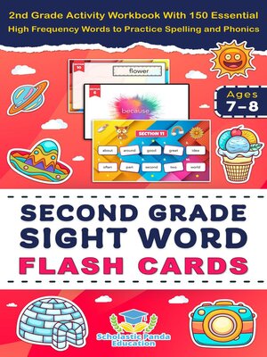 cover image of Second Grade Sight Word Reading Flash Cards